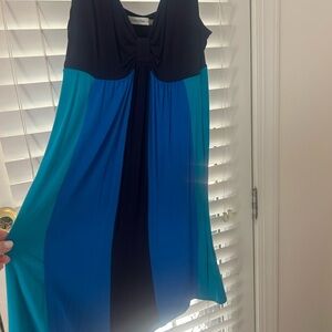 Calvin Klein Elegant Navy Dress